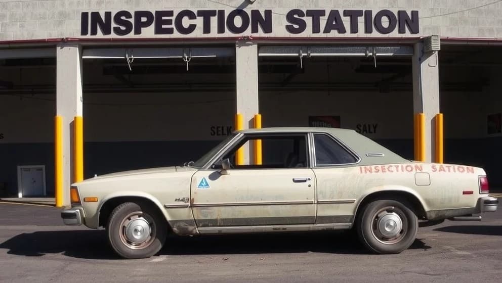 Får man köra avställd bil till besiktningen
