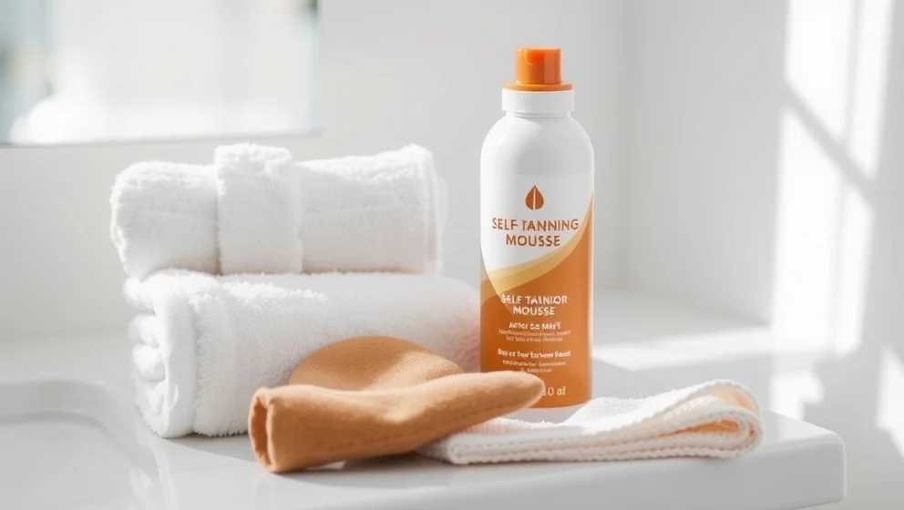 Ida Warg självbrunande mousse så använder du den