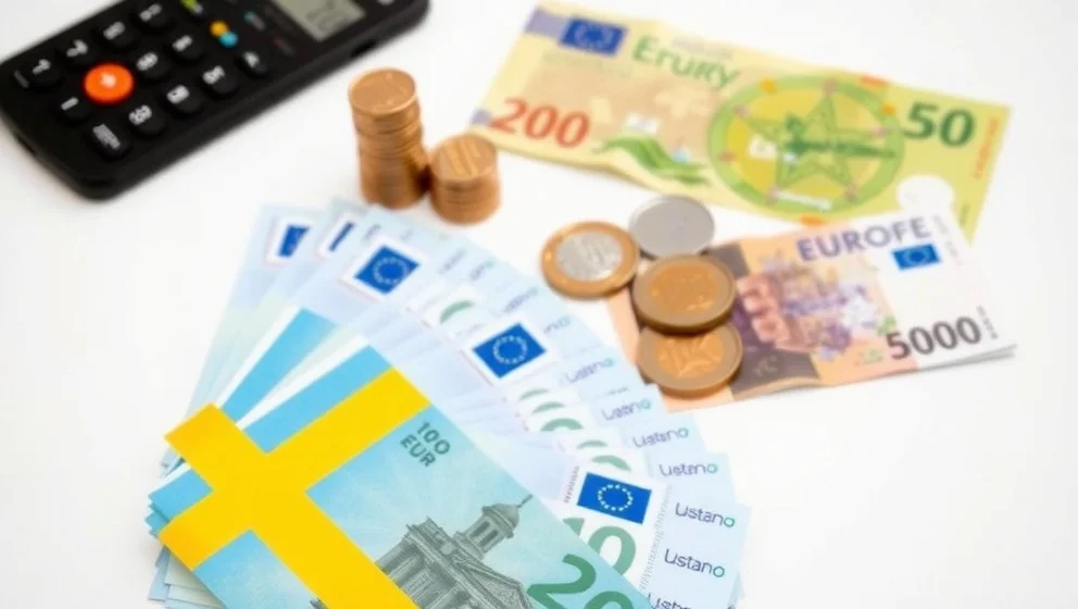 Vad kostar 100 SEK i euro